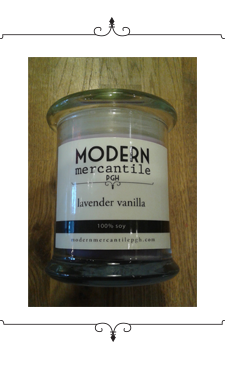 Modern Mercantile Lavender Candle